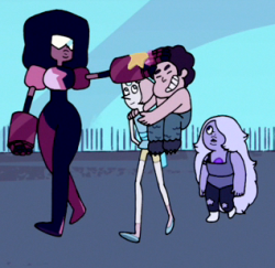 I want more scenes like this. Cute Gem family stuff. Please.