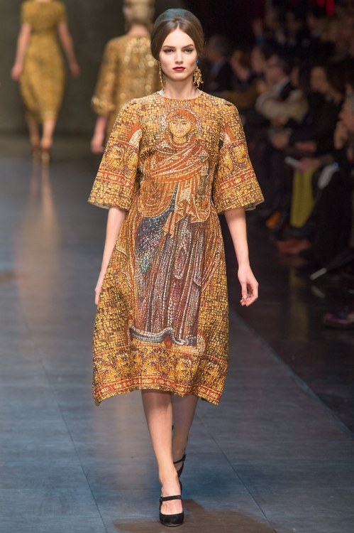 sartorialadventure:Dolce and Gabbana, fall 2013 RTW (high-res photos; click to enlarge)