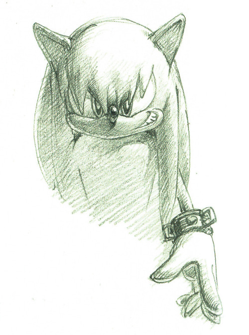 sonichedgeblog:Concept artwork for Shadow The Hedgehog for ‘Sonic Adventure 2′.