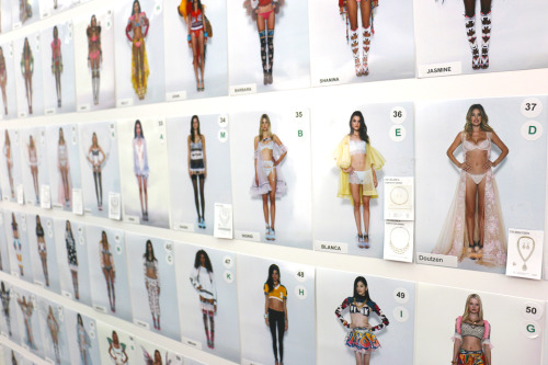 Victoria&rsquo;s Secret Fashion Show 2014 Fitting Board.