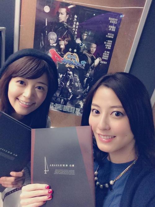 今宵は、西田大輔さん演出の舞台「戦国basara4」を観劇してきました(*^^*) スピード感ある立ち回り、新キャストも増えてて、見応えたっぷりでした♡