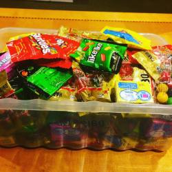 Day One Hundred And Twenty Four. Candy Via @Teelajbrown And @Juliebenson, For Emergencies.