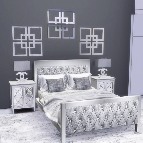 xplatinumxluxexsimsx:xplatinumxluxexsimsx: Squarely There Decorative Wall MirrorDOWNLOAD *Patreon ea