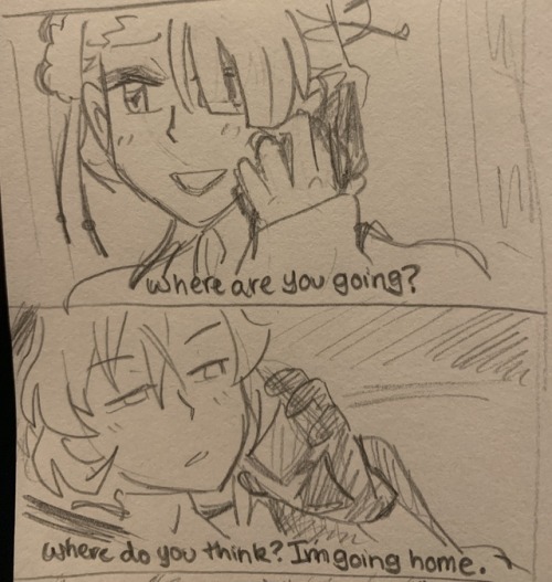 Im Just Going To Drop This Here And Run Away Again