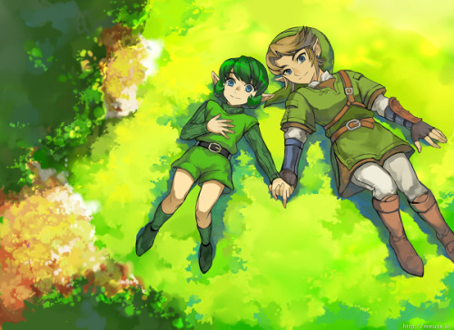 bigsamthompson: Muse&rsquo;s Legend of Zelda artwork is simply amazing; it covers nearly all of 