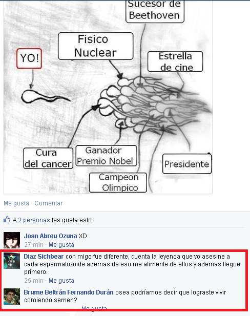 jaidefinichon:  así no mas con los que comen semen :V