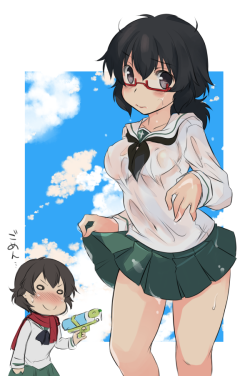 girls-und-panzer:  Artwork by abenattou