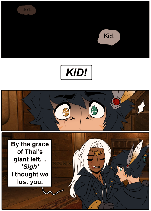  the voidseeker (part 1 of a longer comic I’ve been working on about Z’ahra becoming a Reaper) 