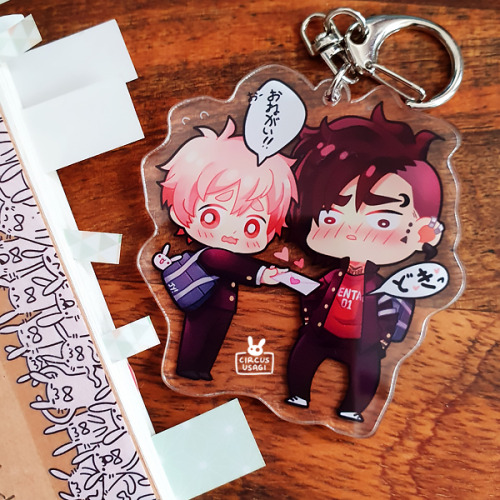 [OCs kennan and heiwa] spoiler alert they get together in the end ;D charm available now on the stor