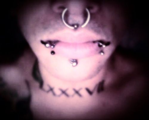 #lips #piercings #babyface #coverphotoworthy