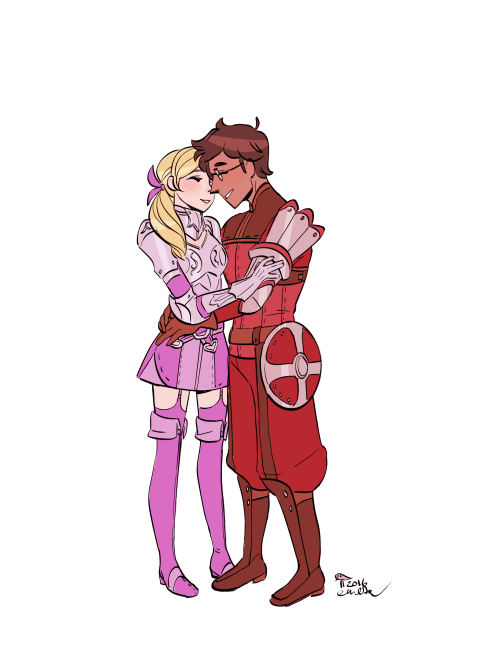 A while ago my wonderful friends May and Sarah each commissioned me to draw their OCs, Koji and