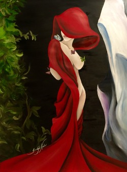 bridgetwinderart:  Master Cloak. (18x24 water-based oils)Bridget Winder Art**all rights reserved**