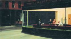 blogartimages:  Nighthawks - Edward Hopper (Source)