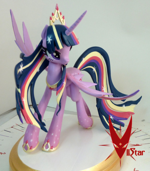 viistar: Ultra Fancy Hoofer Princess Rainbow Power GO!  6″  - 2015 Princess Twilight Sparkle OOAK Sculpt  - Auction until 11-22 7:15 pm pst Only one is made per year and designs will not be repeated ^^ Ebay: http://www.ebay.com/itm/-/301800076912?