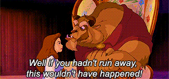 llittlemermaid:   5 Disney Film Meme: Favorite Scene  Belle drops a truth bomb   