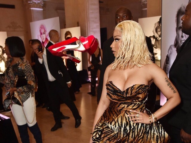 creativekarma504:  untexting: grahambrooks:  Cardi B &amp; Nicki Minaj at New