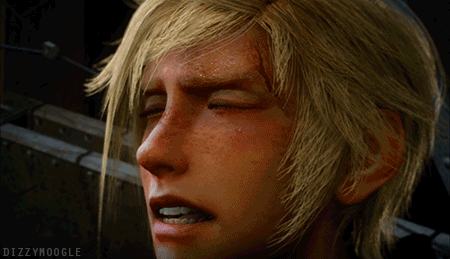 dizzymoogle: Prompto’s Solitude I know I just posted the video but I still had to gif this… 