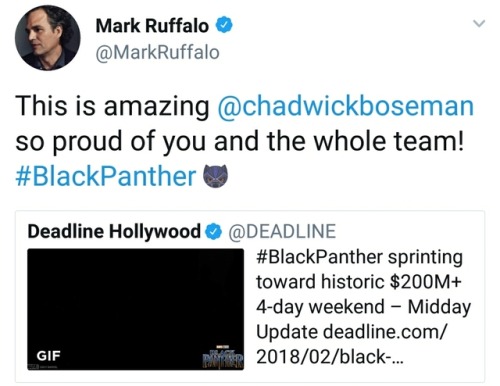 Sex borjitamayoral: Marvel actors praising black pictures