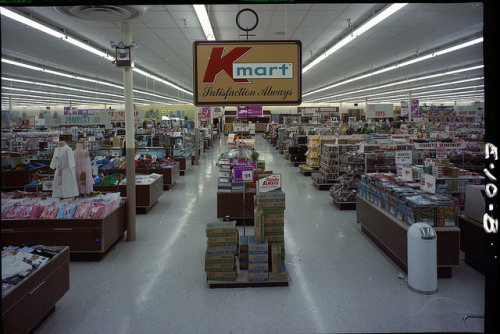 fuckyeahvintage-retro:K-Mart, 1970 © University of California