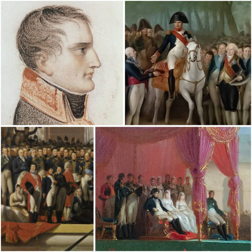  Napoleon Bonaparte painted by Mathieu Ignace van Brée.