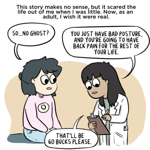 Please…I’d rather just have the ghostBOOK | Webtoon | Instagram | Facebook | Twitter