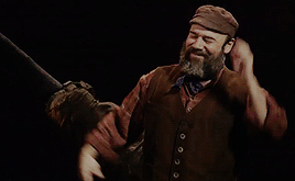 keithmoon:Without our traditions, our lives would be as shaky as… as a fiddler on the roof!