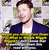 You know what’s funny? I get mistaken for the guy on Supernatural. People are like, “You know what? 