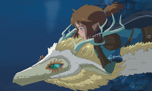 Hiii! Do You Remember My ZeldaxGhibli Redraws That I Did Last Year And Everybody Loves Them?? Well Those