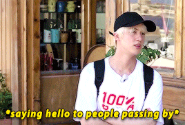 Jin Can Make Friends Anywhere