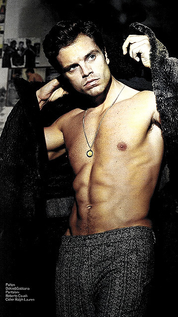 XXX captxinamerica:  Sebastian Stan for GQ Romania photo