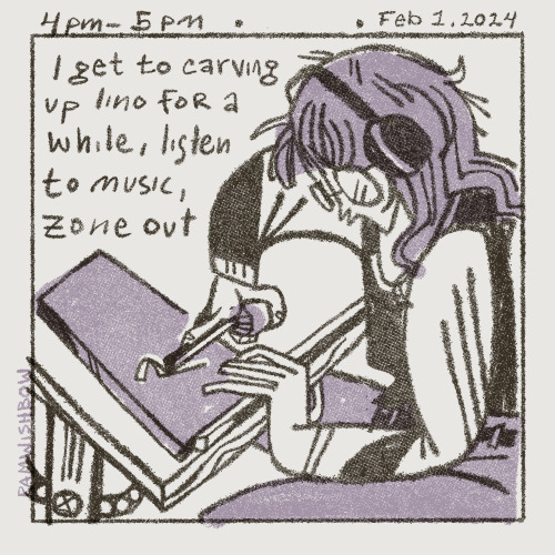 Hourly Comic Day 2024, A Relatively Quiet Day In The Wishbow House