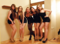 Girls In Black #Tightdresses