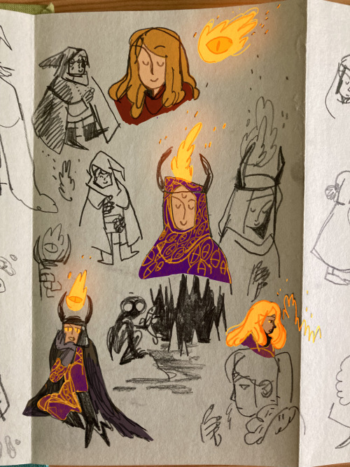 icesalamander: A few sketches from the Hobbit