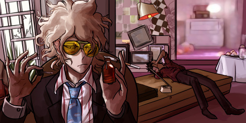 sol–lux:from twitter: “fear and loathing in las vegas au where your otp are a journalist duo that sp