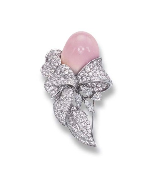 Conch Pearl Brooch Boucheron Christie&rsquo;s