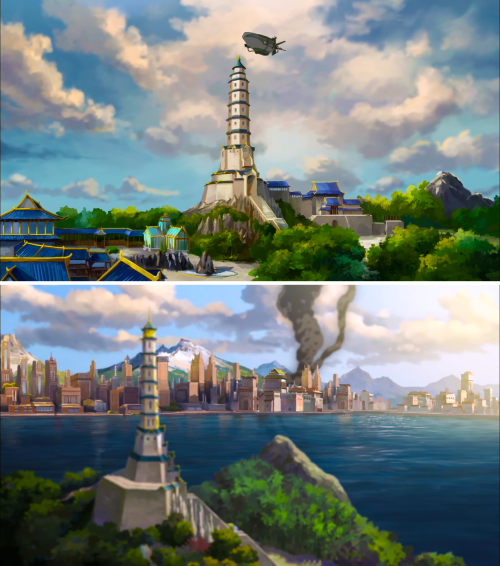 tiffanymarsou: the Legend of Korra Book 4 ep. 11 - Scenery This episode was full with gorgeous lands