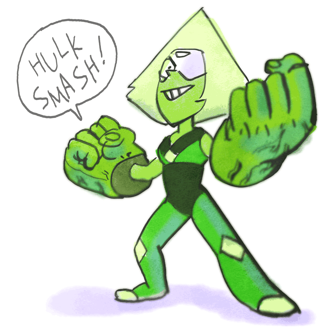 bryansoda:  the NEW leader of the crystal gems!    &lt;3 &lt;3 &lt;3