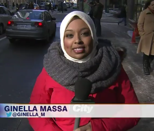  Ginella Massa became Canada’s first hijab-wearing television news reporter in January 2015