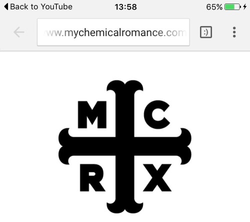 canadianshits:MCR UPDATED THEIR WEBSITE WHAT DOES THIS MEAN