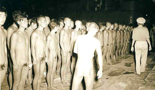 theundressedmale:  From real life - captured Japanese soldiers Source unknown