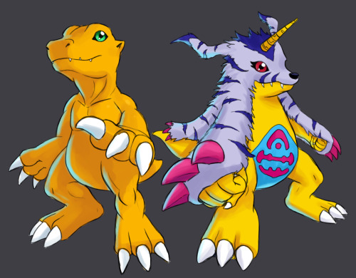 Agumon, Gabumon