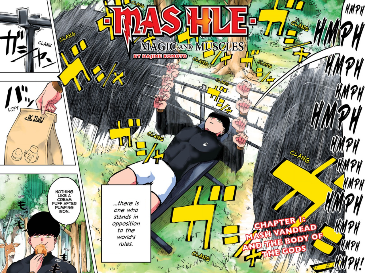 MASHLE Color Page - Analyse It