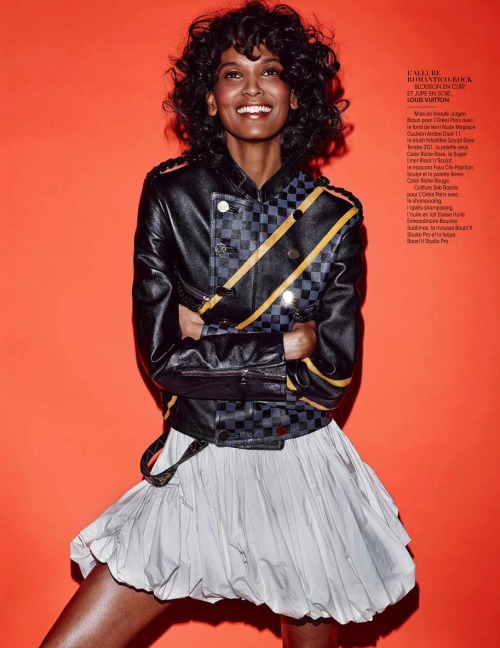 duchessdior: Liya Kebede for Madame Figaro France February 2016