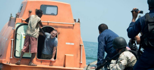 Captain Phillips (2013) dir. by Paul Greengrass.Another astounding performance from Mr. Hanks. The f