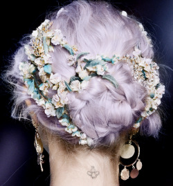 xangeoudemonx:  Hair at Dolce & Gabbana