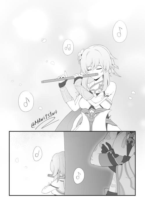 Based on Xiao’s namecard and the recent image with Lumine playing the flute~