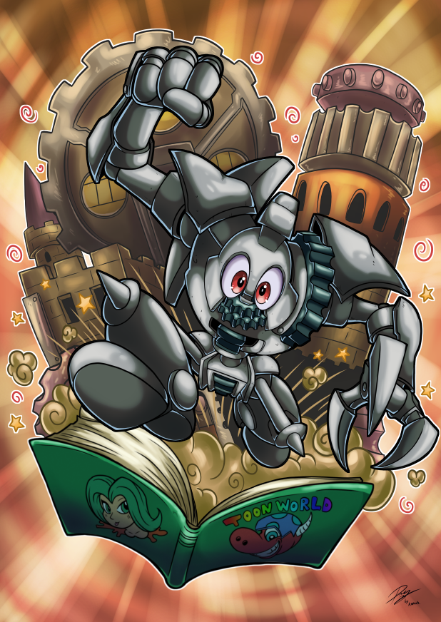 dhm-illustration:  Yu Gi Oh! Toon MonstersA collection I made for the Youtube Channel