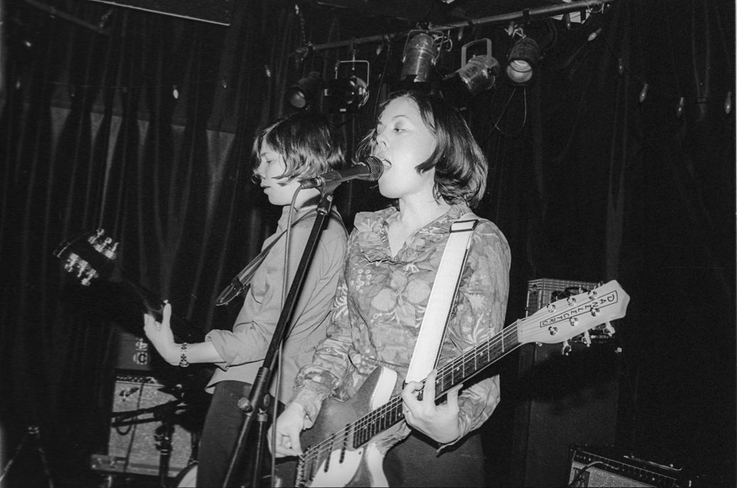 slaykays:  Carrie Brownstein and Corin Tucker in 1998. Alex Crick 