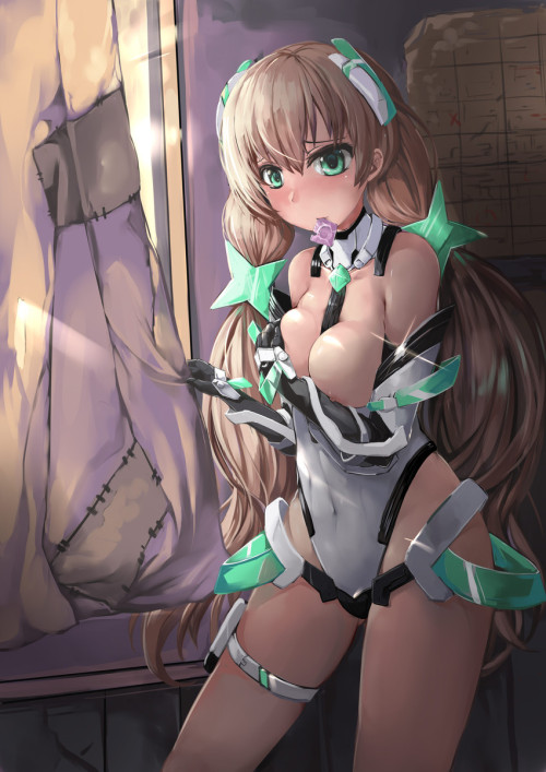 (via #r_18 angela balzac (rakuen tsuihou) drawn by 463 jun) 