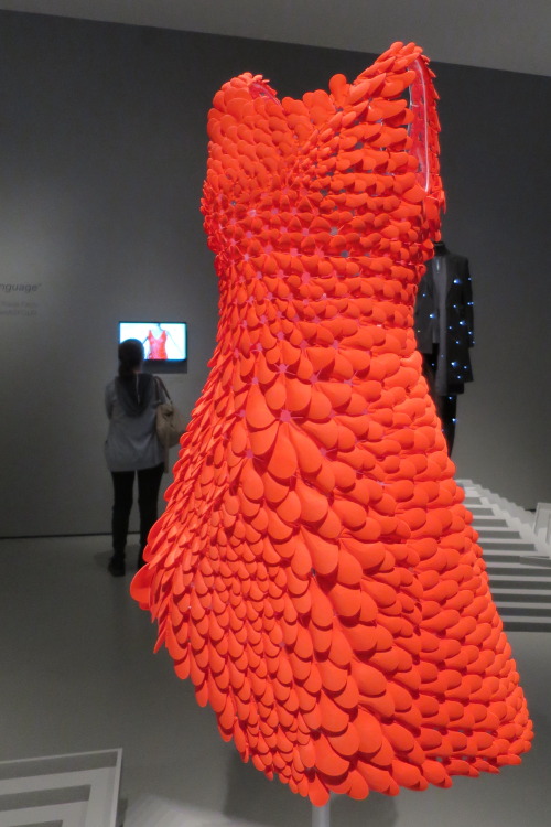 #techstyle at Museum of Fine Arts, Boston.3D printers are just amazing but I wasn’t really intereste